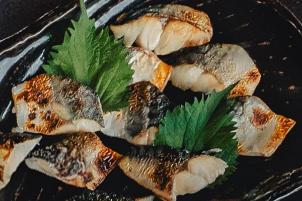 鯖の塩焼き